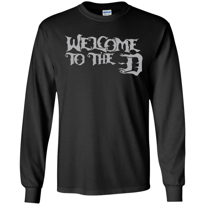 Welcome to the D Silver LS T-Shirt