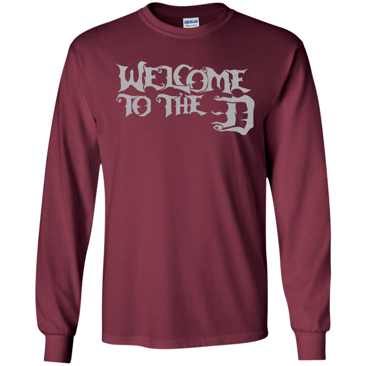 Welcome to the D Silver LS T-Shirt