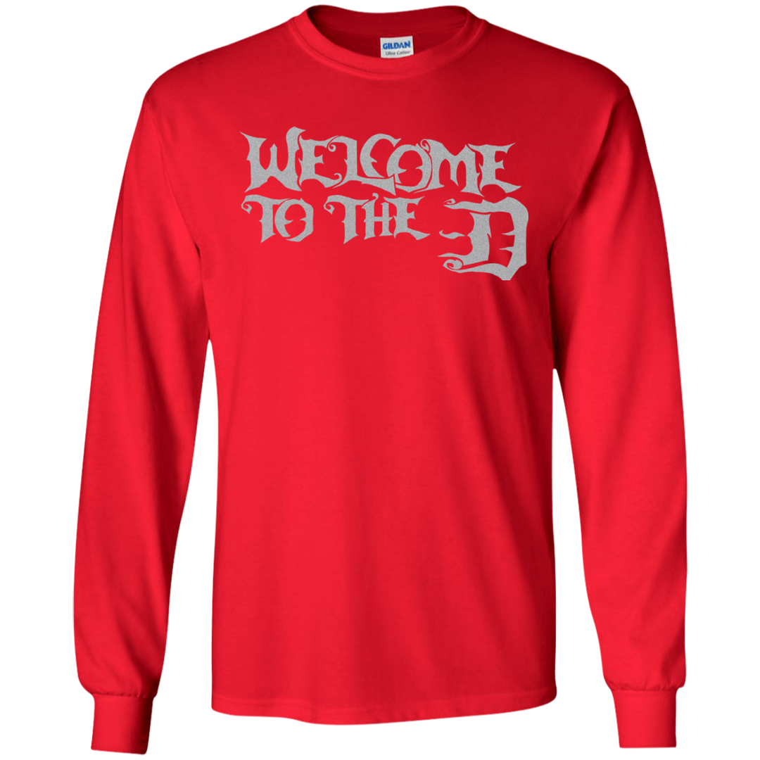 Welcome to the D Silver LS T-Shirt