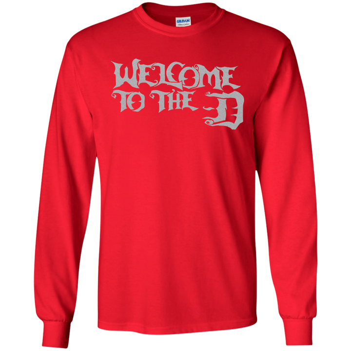 Welcome to the D Silver LS T-Shirt