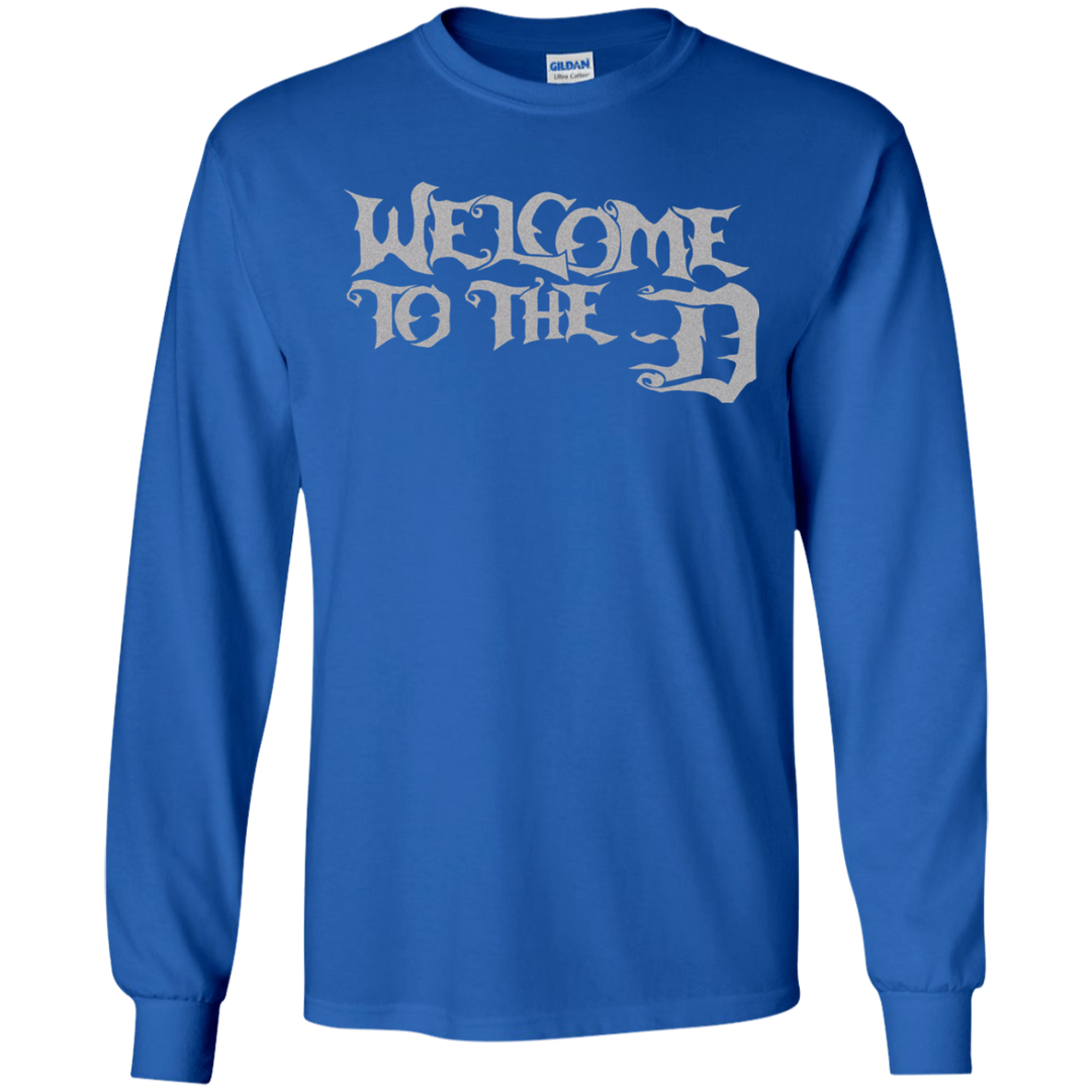 Welcome to the D Silver LS T-Shirt