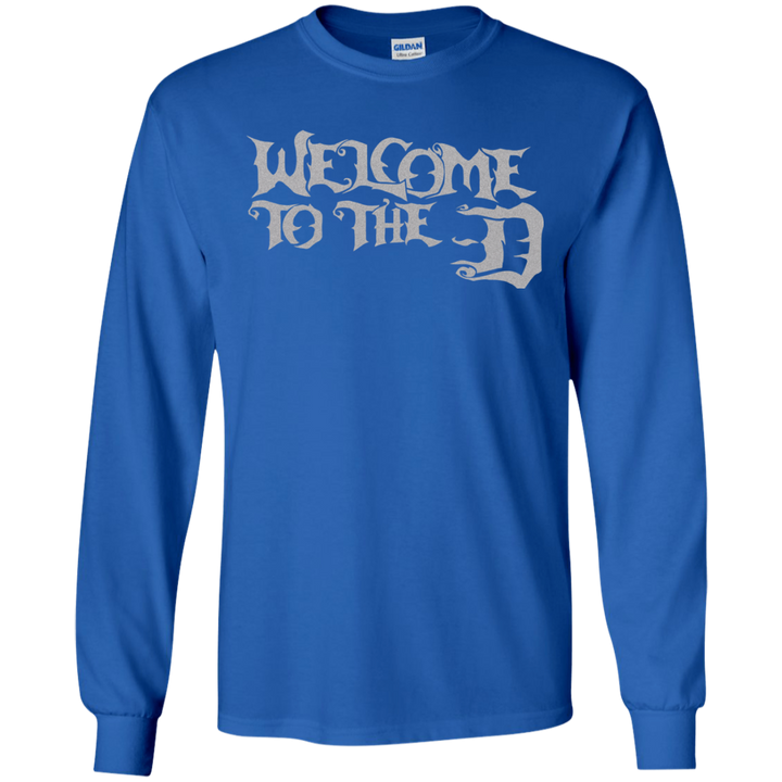 Welcome to the D Silver LS T-Shirt