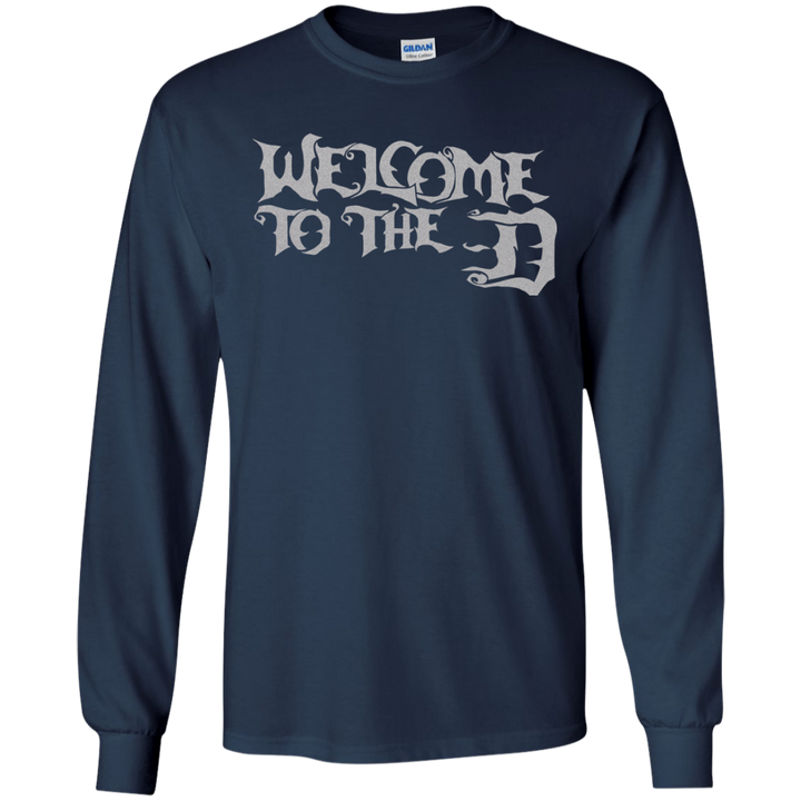 Welcome to the D Silver LS T-Shirt