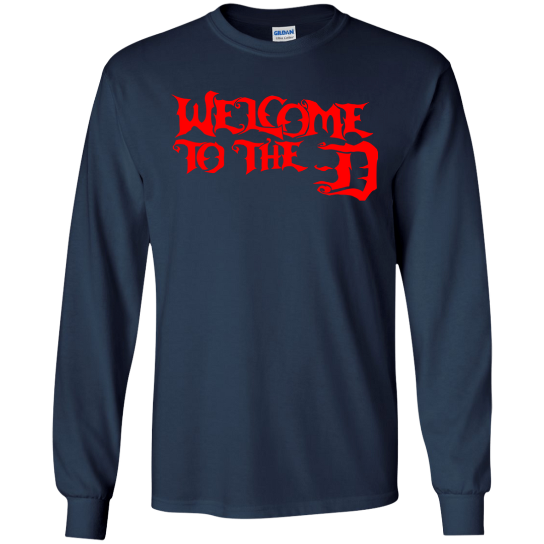 Welcome to the D Red LS T-Shirt