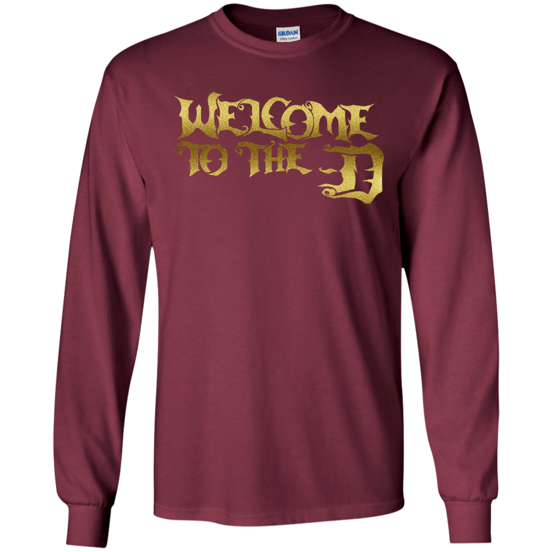 Welcome to the D Gold LS T-Shirt