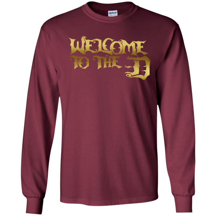 Welcome to the D Gold LS T-Shirt