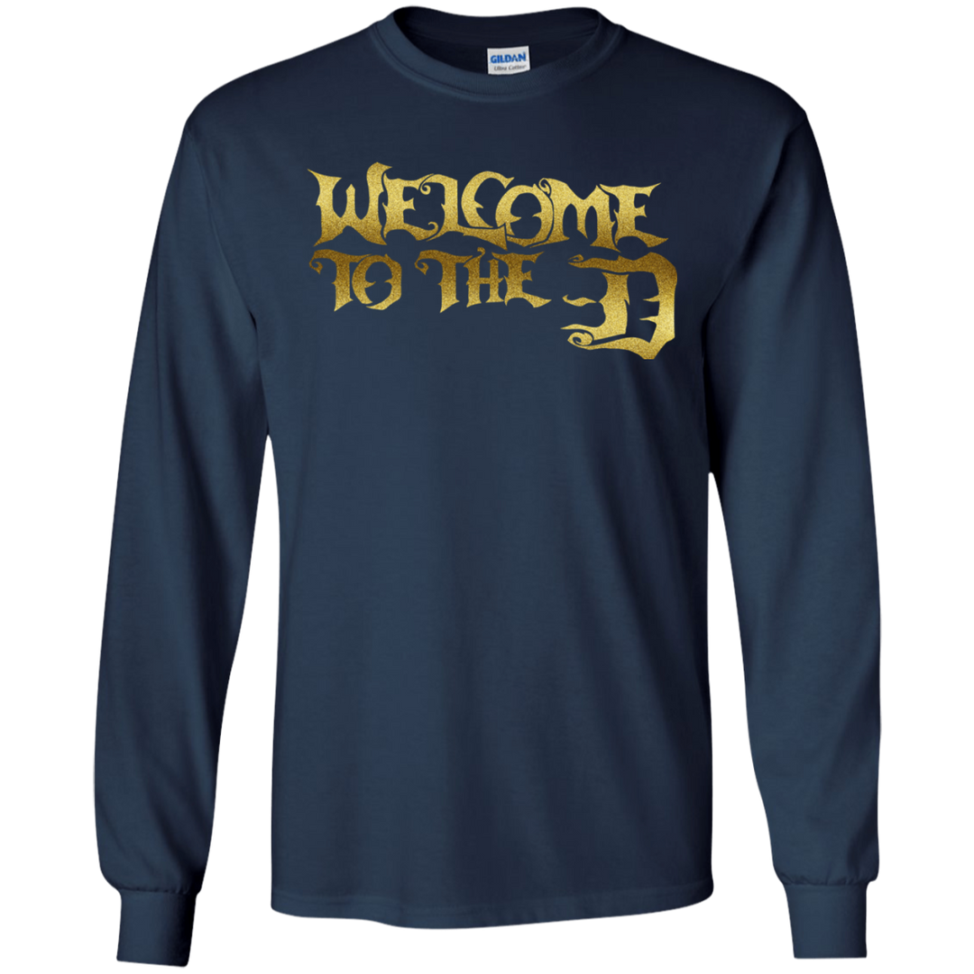 Welcome to the D Gold LS T-Shirt