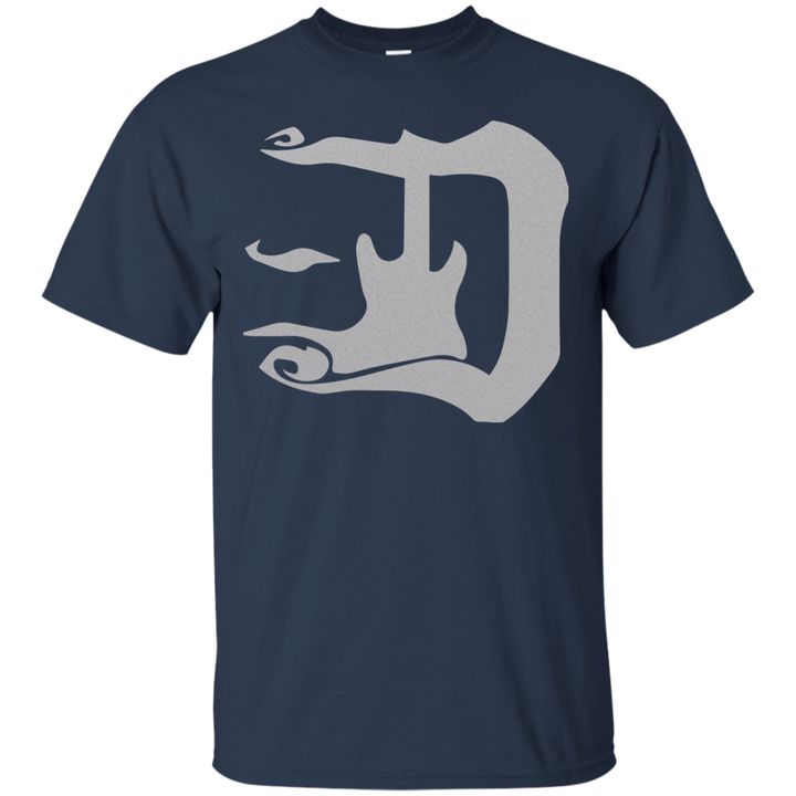 Guitar D Silver T-Shirt