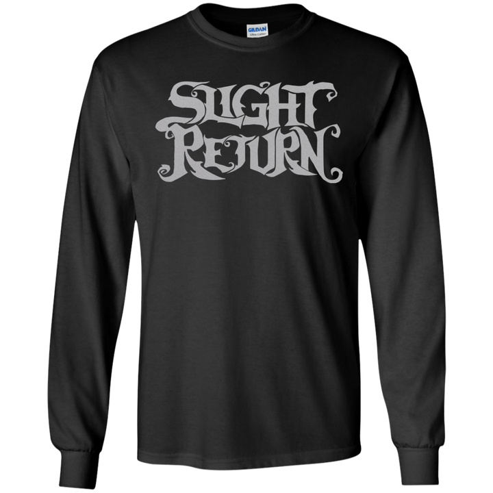 Slight Return Logo Silver LS T-Shirt