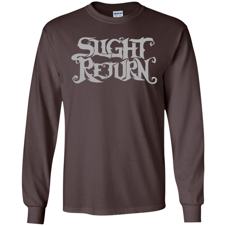 Slight Return Logo Silver LS T-Shirt