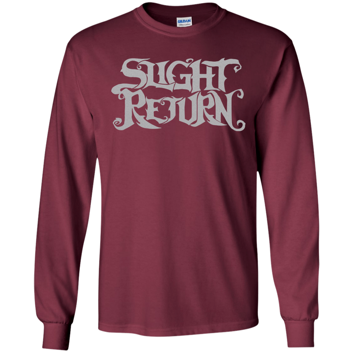 Slight Return Logo Silver LS T-Shirt