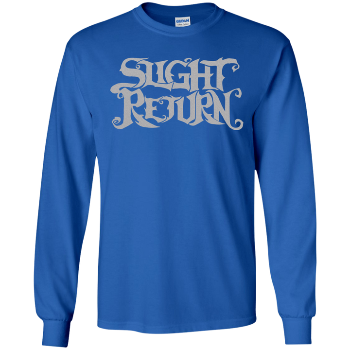 Slight Return Logo Silver LS T-Shirt