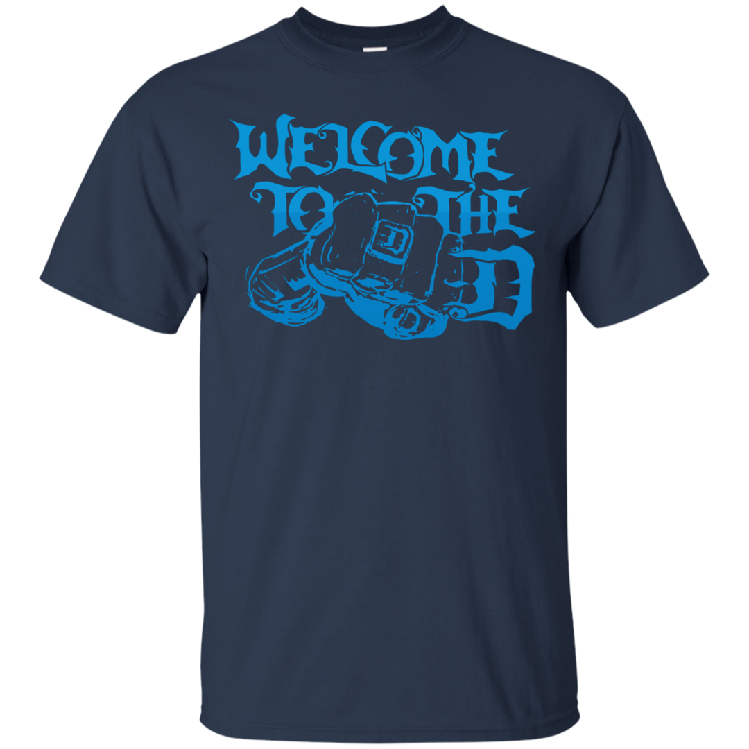 Welcome to the D Fist Blue T-Shirt