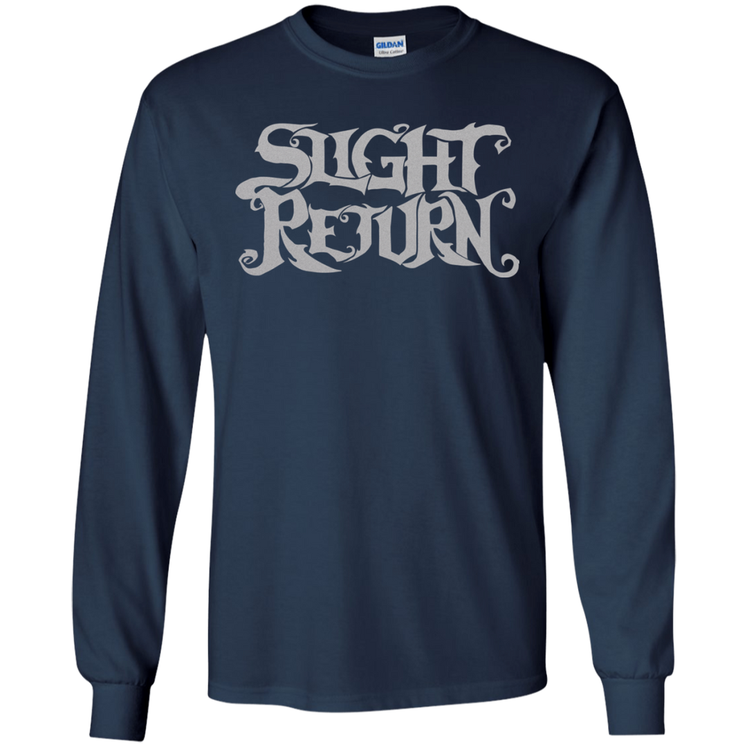 Slight Return Logo Silver LS T-Shirt