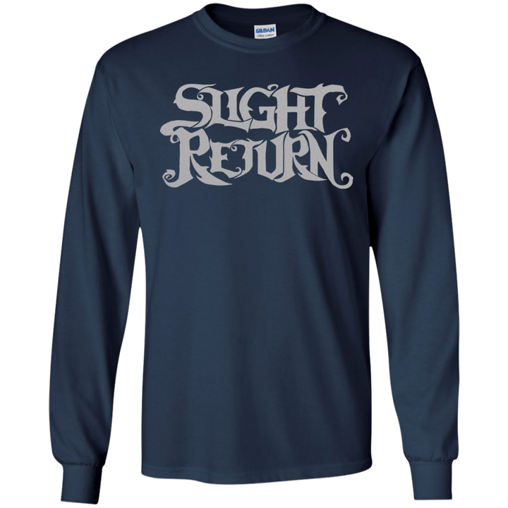 Slight Return Logo Silver LS T-Shirt