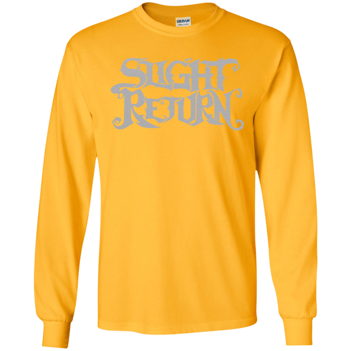 Slight Return Logo Silver LS T-Shirt