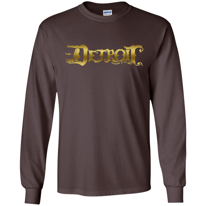 Detroit Guitar Top D Gold LS T-Shirt