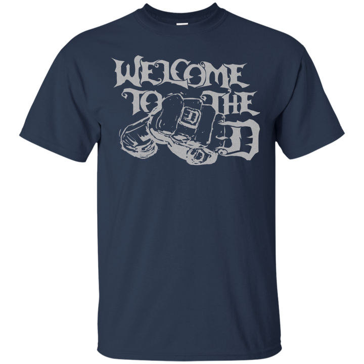 Welcome to the D Fist Silver T-Shirt