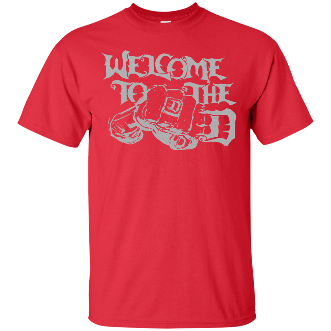 Welcome to the D Fist Silver T-Shirt