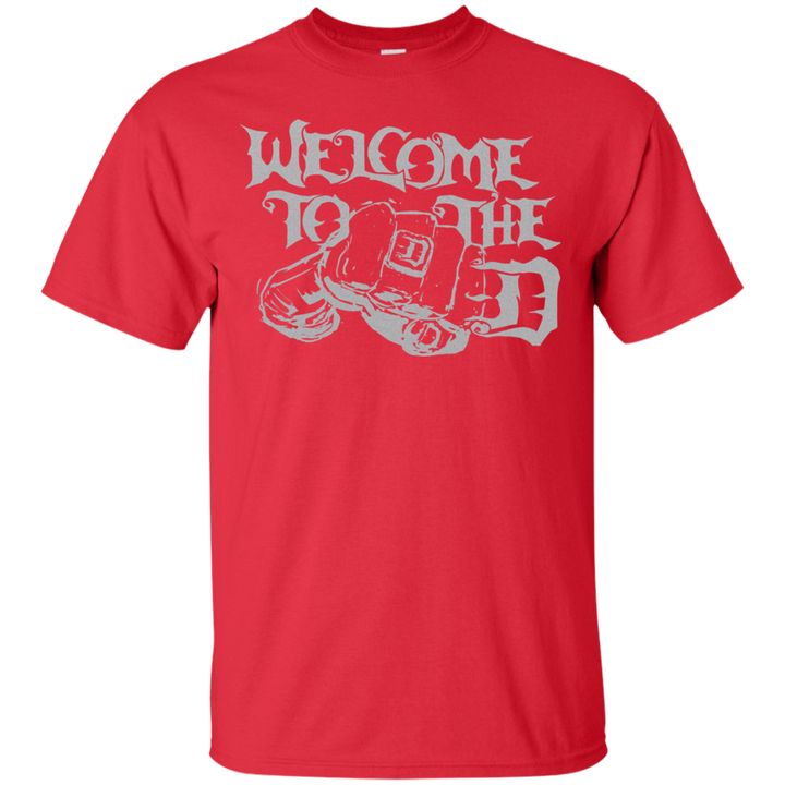 Welcome to the D Fist Silver T-Shirt