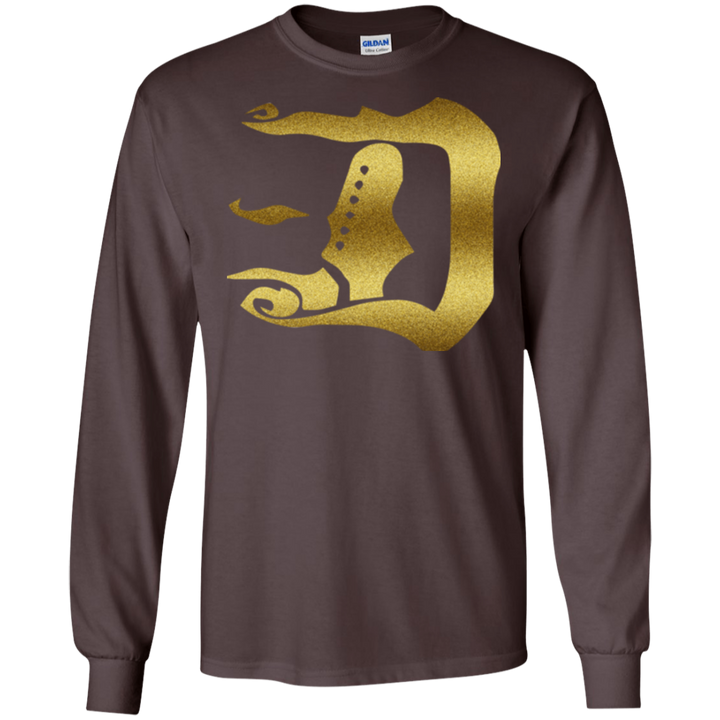 Guitar Top D Gold LS T-Shirt