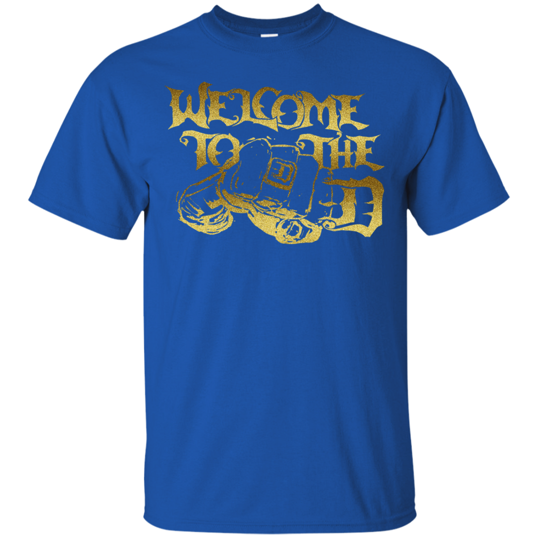 Welcome to the D Fist Gold T-Shirt