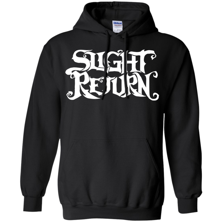 Slight Return Logo White Hoodie