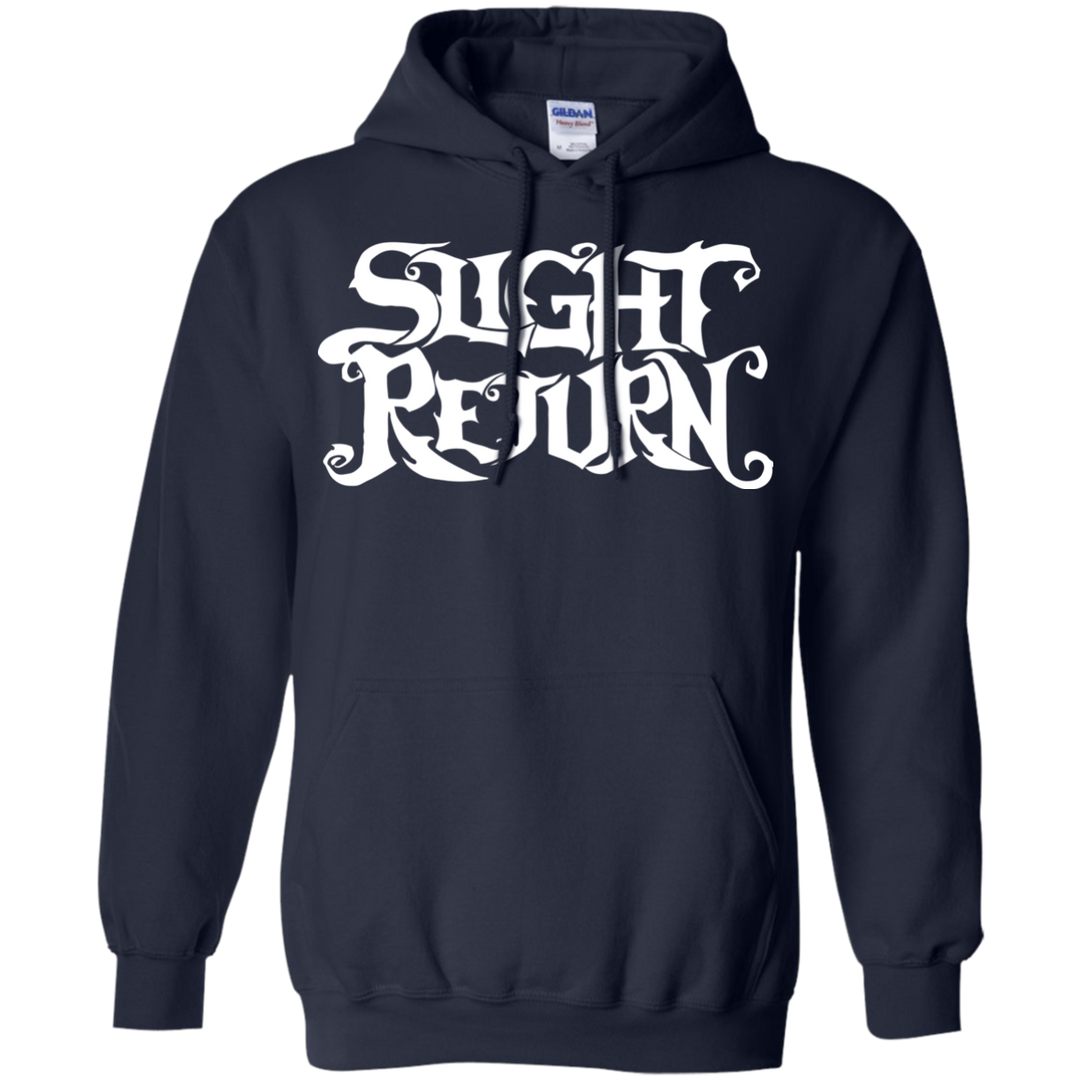 Slight Return Logo White Hoodie