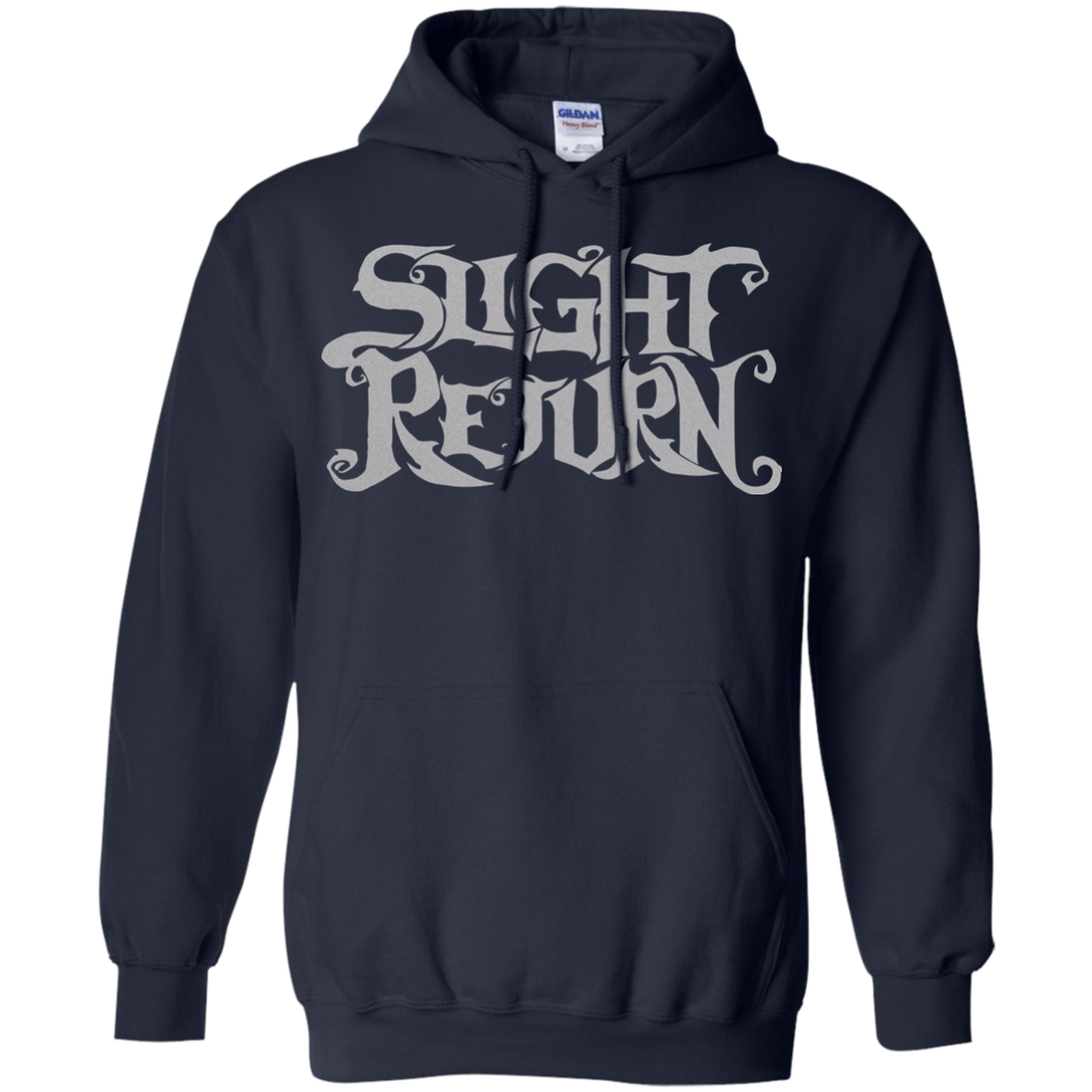 Slight Return Logo Silver Hoodie