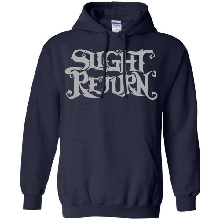 Slight Return Logo Silver Hoodie