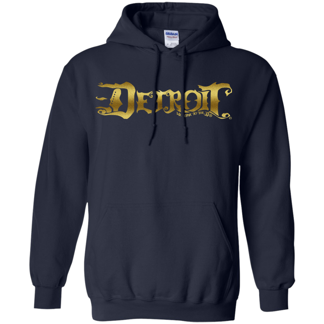 Detroit Guitar Top D Gold Hoodie