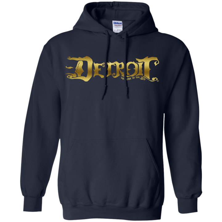 Detroit Guitar Top D Gold Hoodie