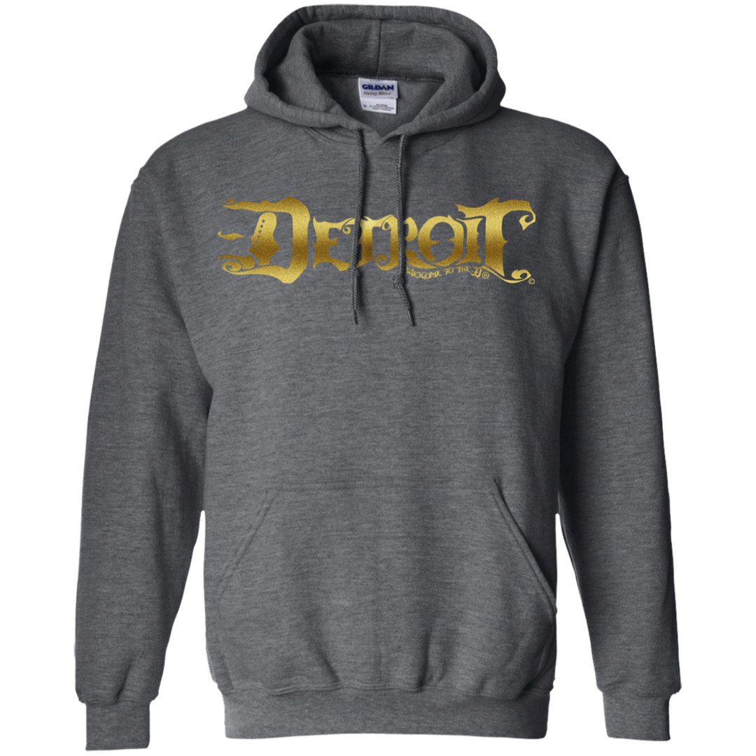 Detroit Guitar Top D Gold Hoodie