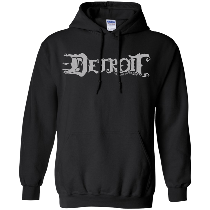 Detroit Note D Silver Hoodie