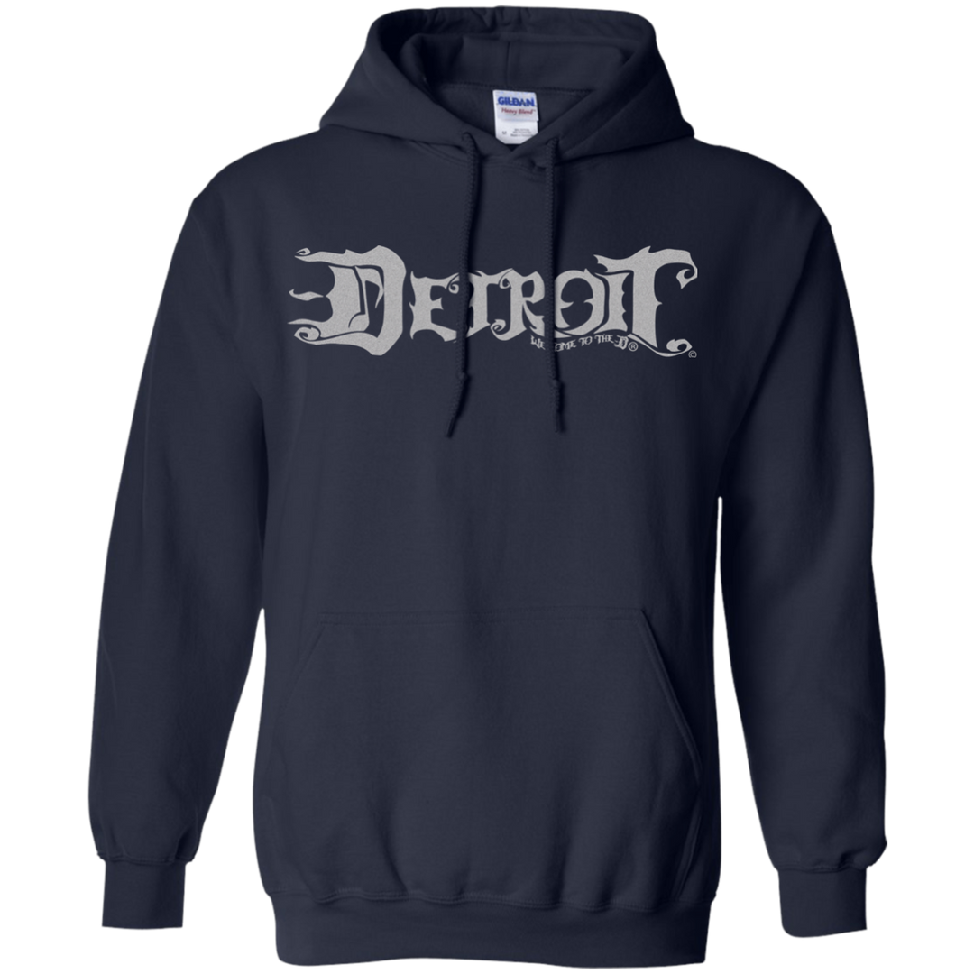 Detroit Note D Silver Hoodie