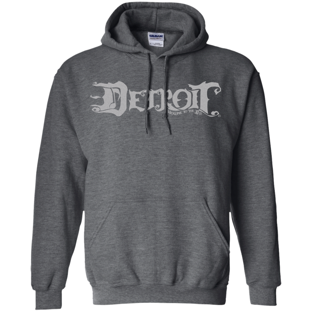 Detroit Note D Silver Hoodie