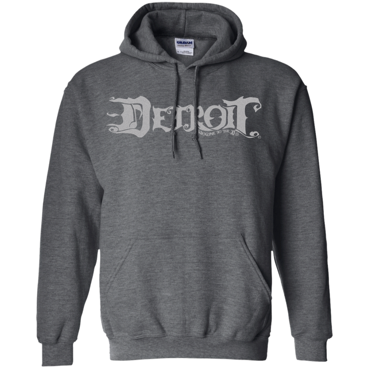 Detroit Note D Silver Hoodie