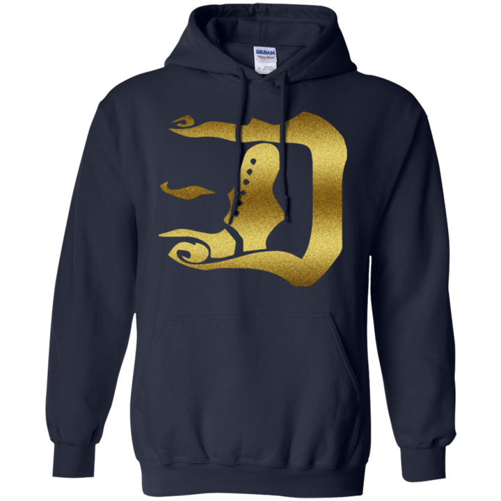 Guitar Top D Gold Hoodie