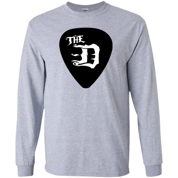 Pick the D White & Black LS T-Shirt