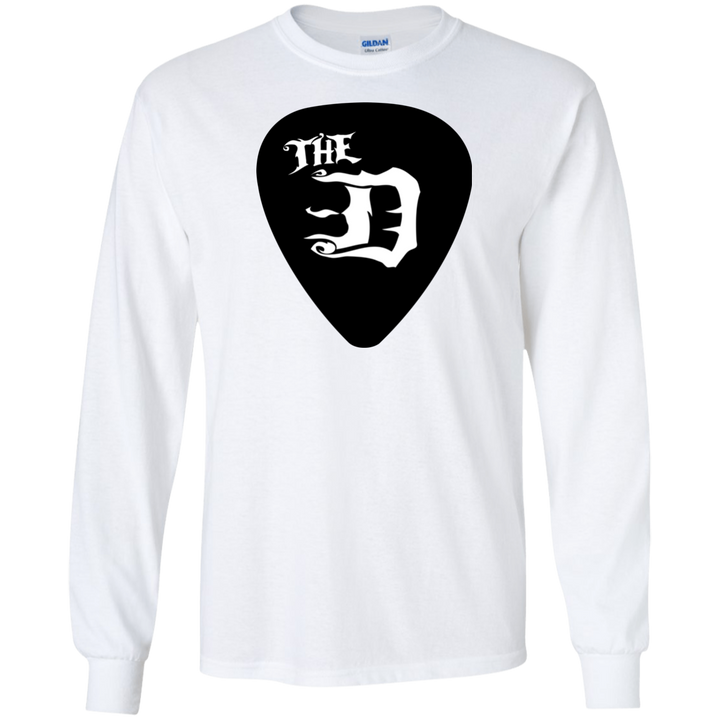 Pick the D White & Black LS T-Shirt