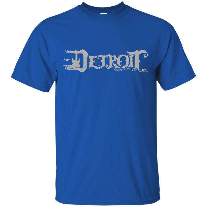 Detroit Guitar Top D Silver T-Shirt