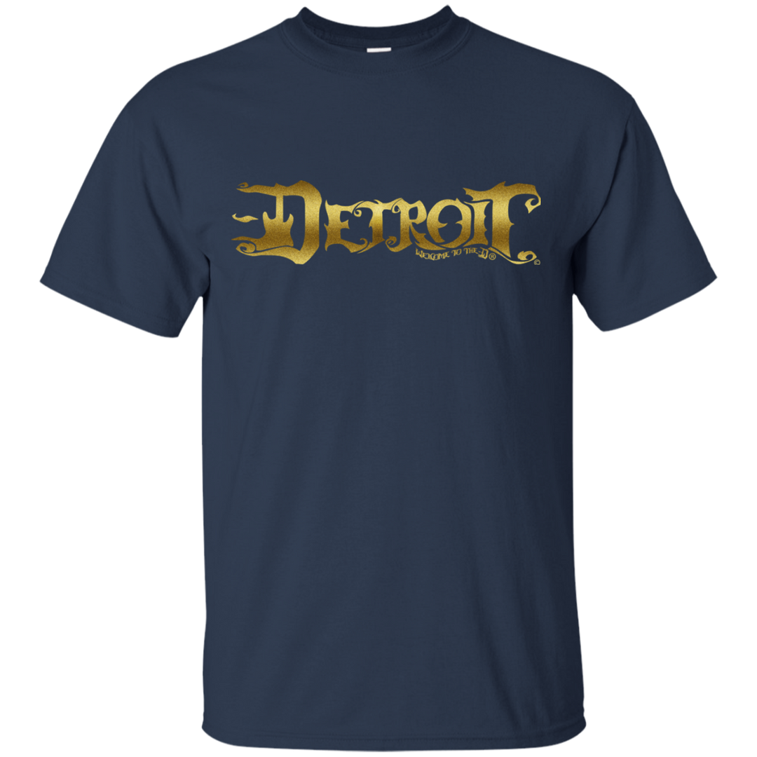 Detroit Guitar D Gold T-Shirt