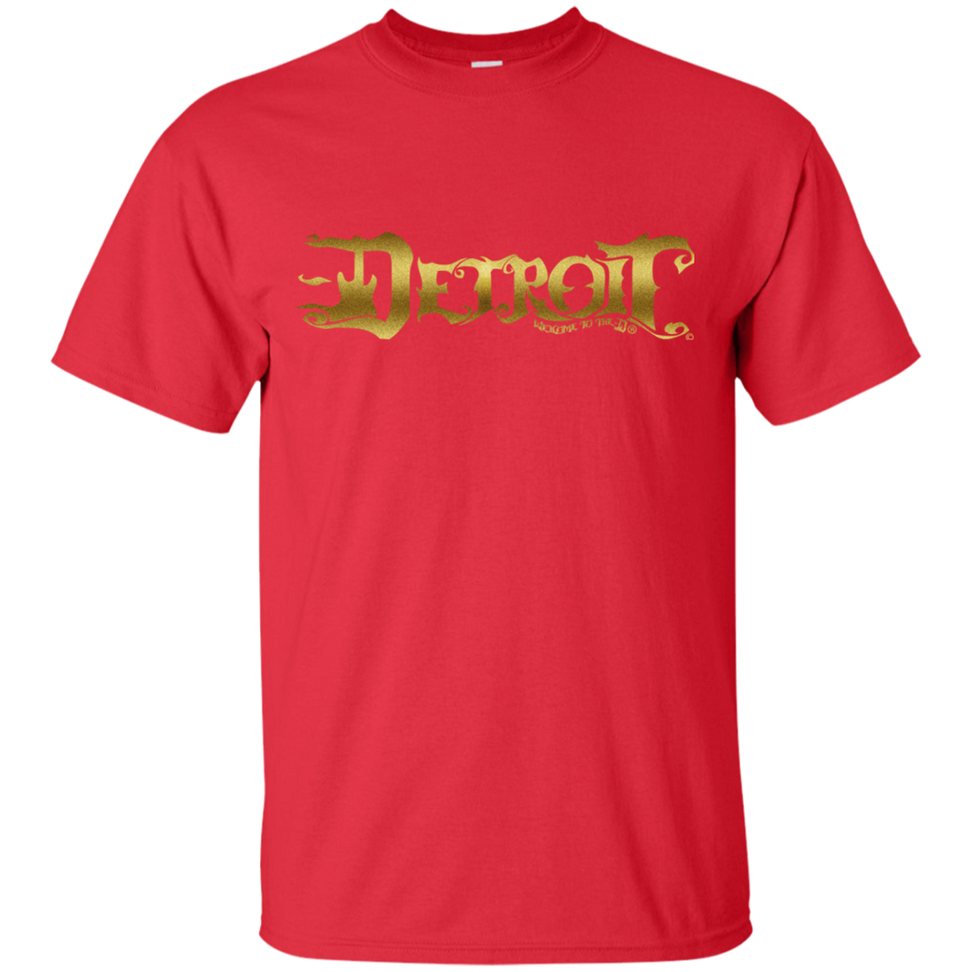 Detroit Guitar D Gold T-Shirt