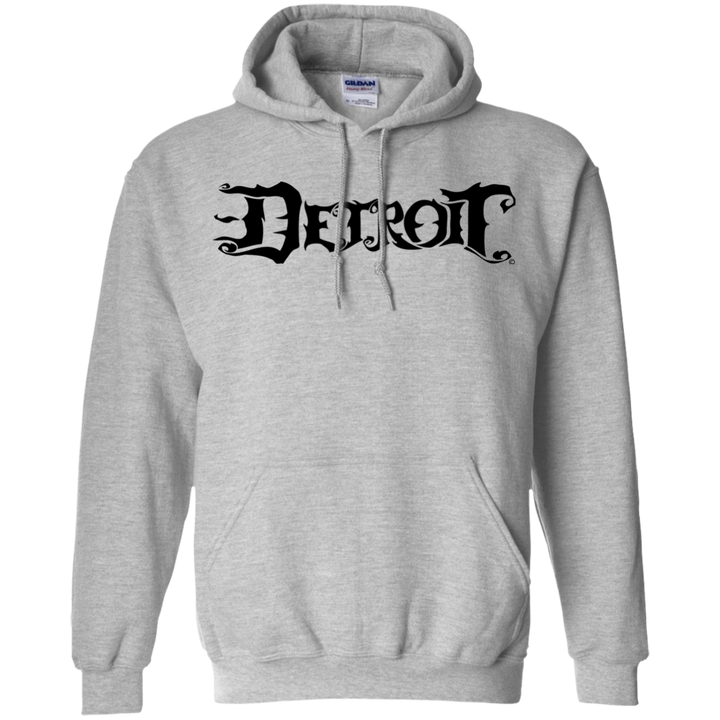 Detroit Original logo Black Hoodie