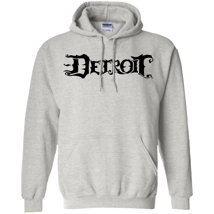 Detroit Original logo Black Hoodie