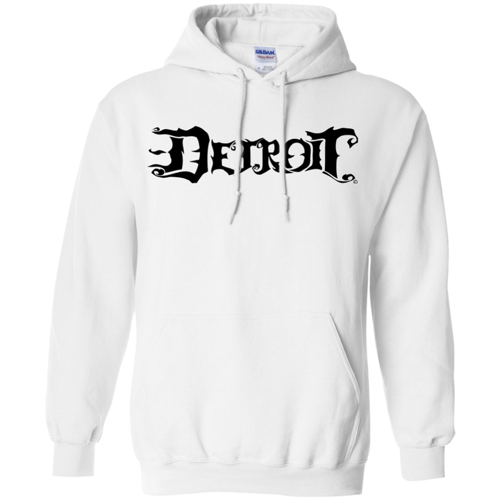 Detroit Original logo Black Hoodie