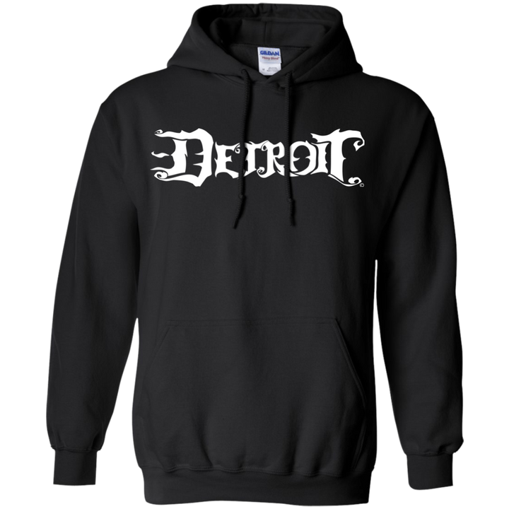 Detroit Original logo White Hoodie