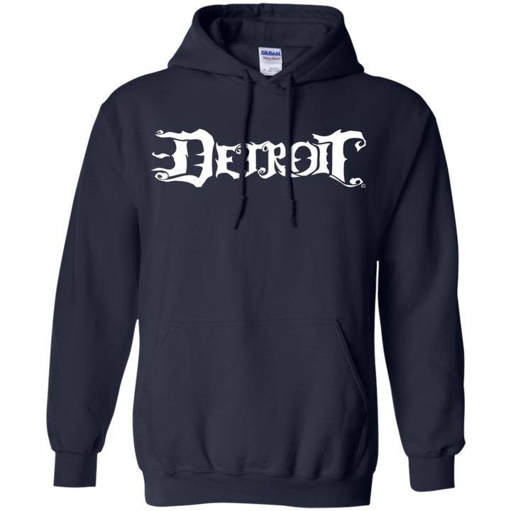 Detroit Original logo White Hoodie