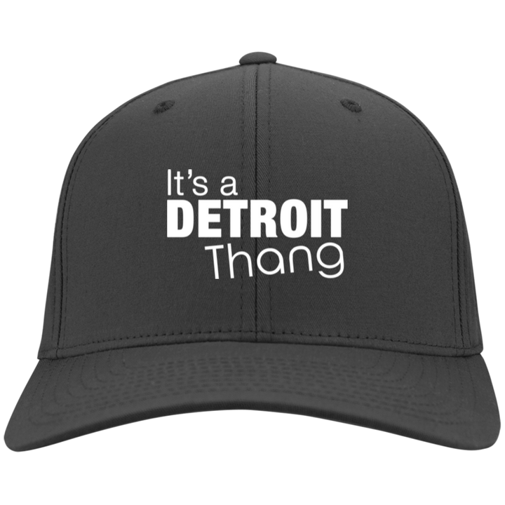 It's A Detroit Thang White Baseball Cap