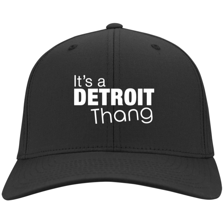 It's A Detroit Thang White Baseball Cap